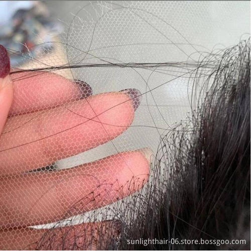 Sunlight Loose Deep Wave Brazilian cuticle aligned virgin hair Full HD lace frontal human hair extensions human hair wigs